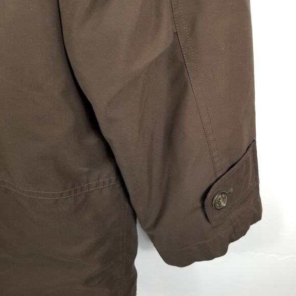 Pal Zileri Men's Brown Chore Barn Coat Jacket Size 52 XL - Picture 8 of 11